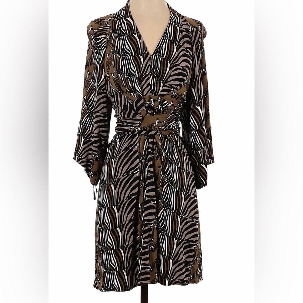 Banana Republic zebra print mini dress